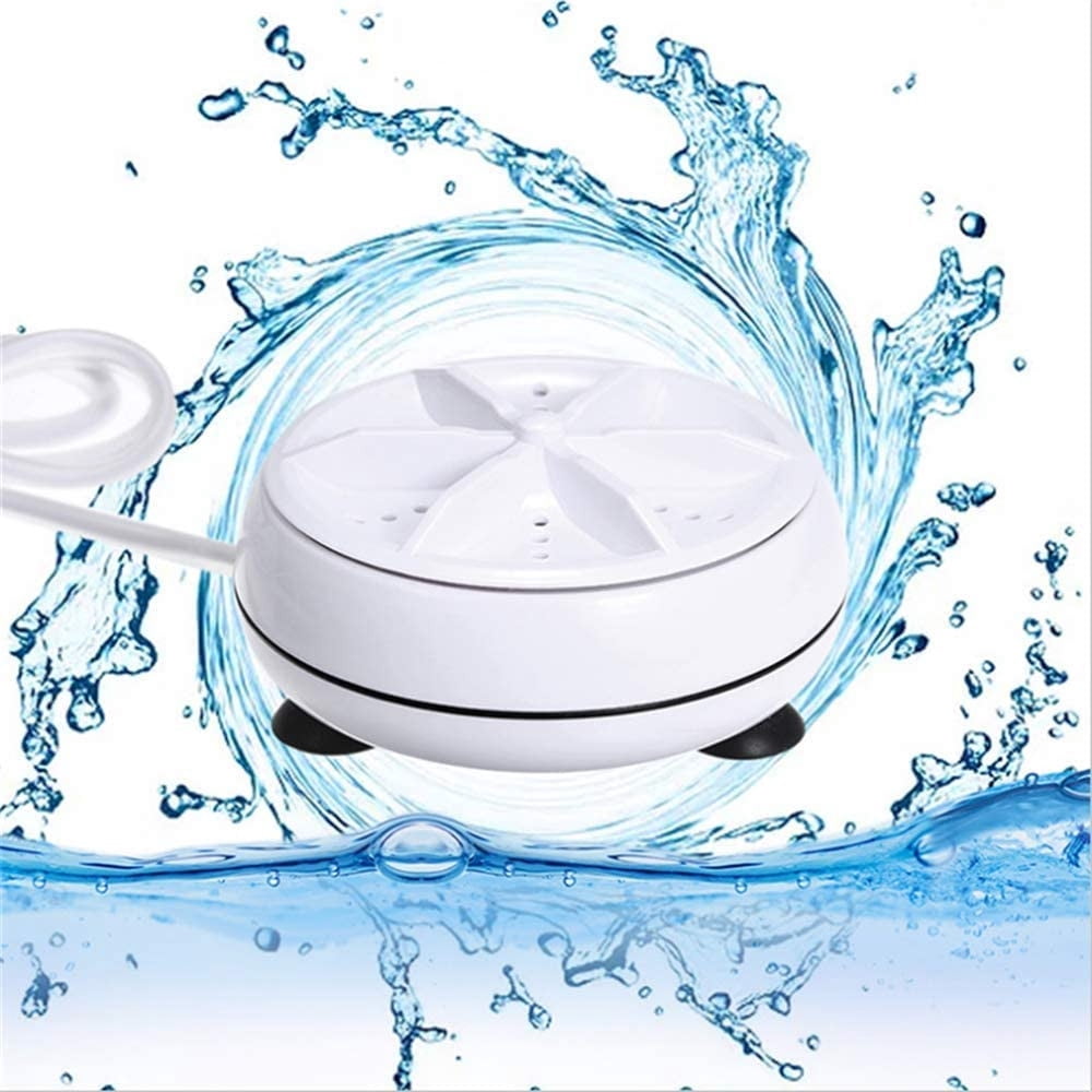 Dvkptbk Bowls Portable Mini Washing Machine Turbine Clothes Mini Washer with USB Cable Kitchen Gadgets on Clearance
