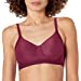 thumbnail image 3 of Hanes Womens X-Temp Foam Wirefree Bra, XL, Galactic Red Heather, 3 of 6