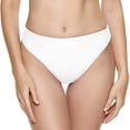thumbnail image 1 of B91xZ Womens Swimsuit Ruched High Waisted Bikini Bottom Retro Vintage Swim Short Tankinis,White XL, 1 of 4