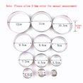 thumbnail image 3 of TIMIFIS Baking Tool 12Pcs/Set Round Shape Cutting Molds Stainless Steel Cake Ring Cutter Cookie Tool Kitchen Gadgets, 3 of 8