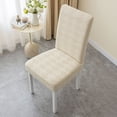 thumbnail image 1 of EGNMCR Home Decor, Room Decor, Wall Decor Elastic Dining Table Chair Cover Half Round Household Chair Cover Cushion Backrest One Universals Chair Flock Stools Cover Cover, 1 of 6