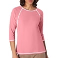 thumbnail image 1 of JIRNDf Chemises pour Femmes Hauts d'Été Tendance Manches Longues Col Rond Drôle Squelette Imprimé Coupe Ajustée T-Shirt Tunique T-Shirt pour Femmes Blouse Décontractée Rose TTG, 1 of 5