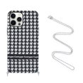 thumbnail image 4 of EGNMCR Leather Pattern Shockproof Textured Case with 12Pro Max phone cover, 4 of 9
