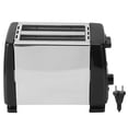 thumbnail image 1 of 2 Slice Bread Toasters,  Breakfast Machine, EU Plug 220-240V Bread Toasters Machine, Kitchen Supply For Home, 1 of 8
