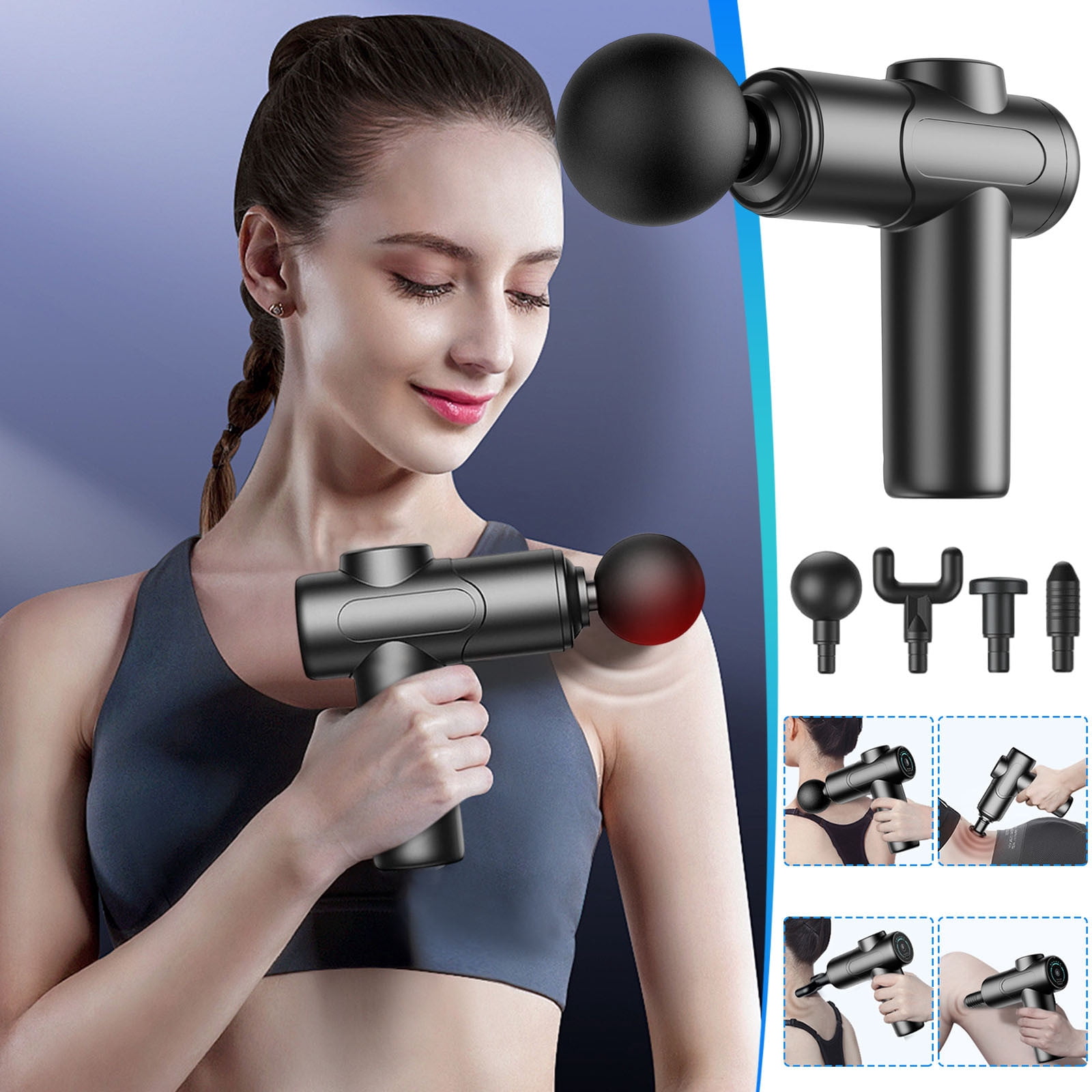 Chmadoxn Tools&Home Improvement Massage Mini Massage Percussion Massage Powerful Muscle Relaxation Compact And Muscle a massage