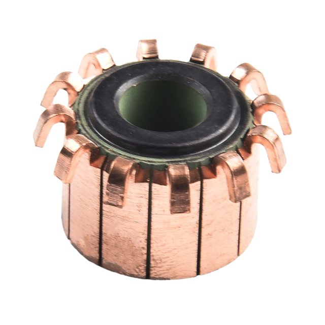 23 x 10 x 17(18) mm 12P Teeth Copper Hook Type Electrical Motor Commutator 1pcs