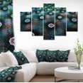 thumbnail image 1 of Blue Flowers on Alien Planet - Floral Canvas Art Print, 1 of 3