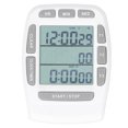thumbnail image 2 of Compte à Rebours, Minuterie Carrée 3 Lignes Affichage Universel LCD Blanc Multi Fonction pour Réfrigérateur pour Cuisine, 2 of 8