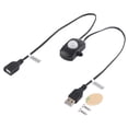 thumbnail image 2 of Mini Interrupteur à Détecteur de Mouvement PIR, 4 A C.c. 5-24 V Interrupteur Détecteur de Mouvement Infrarouge PIR m Détecteur à Capteur d'Occupation Interrupteur Automatique Bande DEL Interface USB, 2 of 8