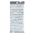 thumbnail image 1 of CRAFTY & CO. Alphabet Stickers Black Cursive 52 pcs, 2 Sheets, 1 of 8