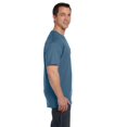 thumbnail image 4 of Hanes TAGLESS Men`s Pocket T-Shirt, S, Denim Blue, 4 of 7