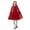 Red, variant on FhsagQ Dress for Girls Ruffled Long Sleeved Dress Princess Party Performance Dress Children's Dress Starry Dress Girls Easter Dresses Size 14-16 Girls' Dresses Size 16 7-8 Years