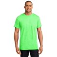 thumbnail image 5 of Hanes T-Shirt de Performance Unisexe X-Temp pour Adulte, P, Vert Lime Néon Chiné, 5 of 5