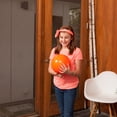 thumbnail image 1 of Champion Sports PB3 3 lbs Plastic Rubberized Bowling Ball, Orange, 1 of 6
