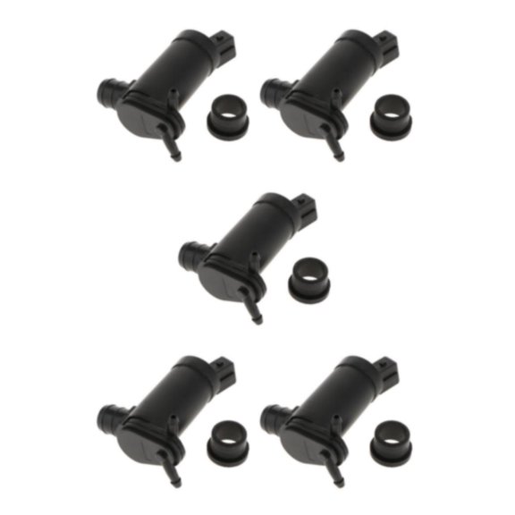 Goriertaly High-Performance Windscreen Windshield Wiper Twin Outlet Washer Pump for 87AB17K624AB Enhanced Cleaning Type1 5PCS