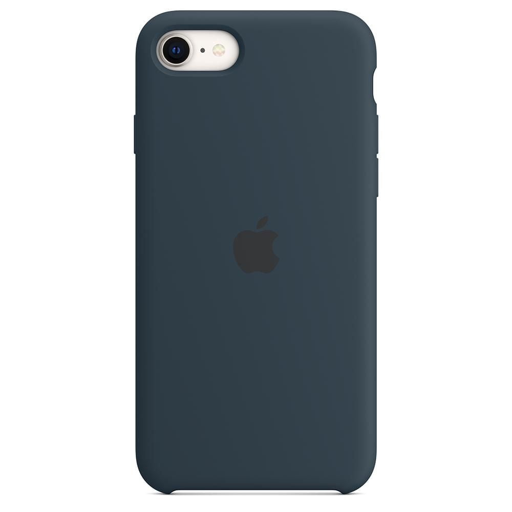 Étui en silicone pour iPhone SE - Minuit