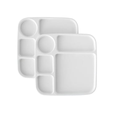 Nordic Ware Microwave Divided Dinner Tray 2 pack