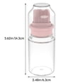 thumbnail image 2 of RKSTN Kitchen Utensils Silicone Brush Controllable Oil Brush Bottle Kitchen High Temperature Transparent Kitchen Utensils, 2 of 2