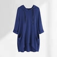 thumbnail image 2 of Timegard Hoodies for Women Plus Size Long Sleeve Drawstring Fall Casual Loose Comfy Blouse with Pockets, 2 of 3