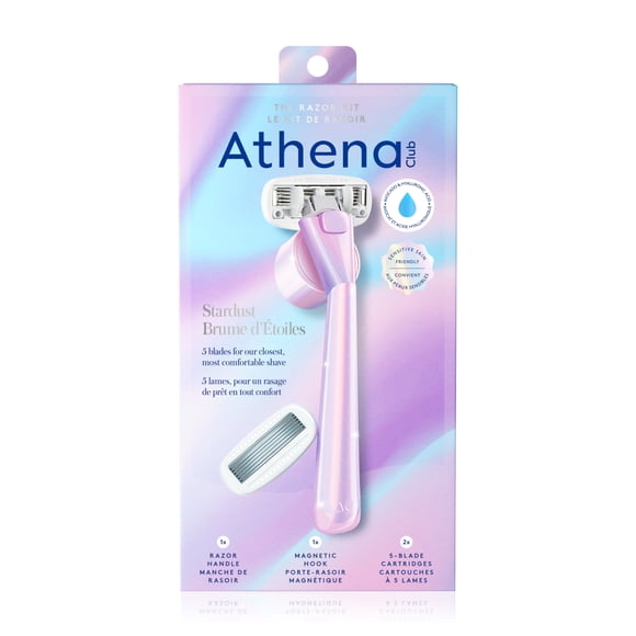 Athena Club 5-Blade Razor Kit, Stardust