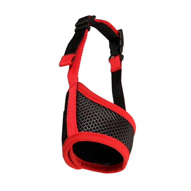 Dog Muzzle Suit,Breathable Muzzles For Small Medium Dog Adjustable Dog Mouth Guard Cover With Hook And For Dog Training