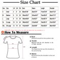 thumbnail image 3 of Pompotops Femmes Mode Casual Impression Chemises Manches Courtes Tee-Tops Tunique Blouse, 3 of 4