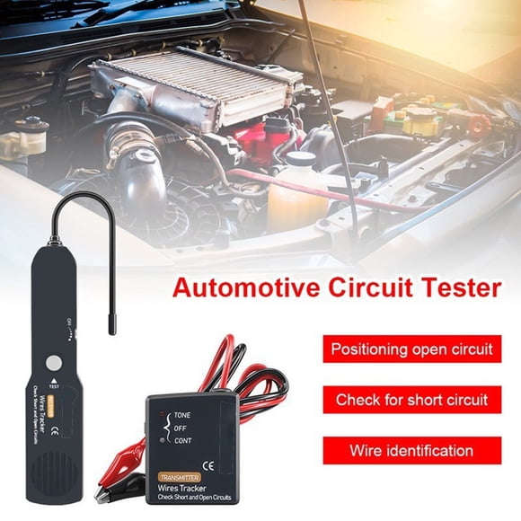 CaiYueKe Automotive Circuit Tester Continuity Diagnostic Tool with Signal Transmitter and Receiver for Wire Tracing Short Open Finder 42V Vehicle Electrical System Scanner