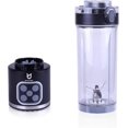 thumbnail image 1 of Cordless Portable Blender, 25 oz removable Vessel，Powerful Personal Blender, for Smoothies, Ice Crush, 4 Programs, Leakproof-Lid & Sip Spout, USB-C Rechargeable, Dishwasher Safe Parts, Black, 1 of 6
