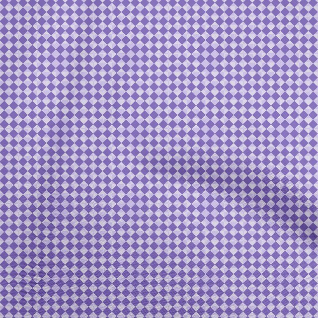 oneOone Polyester Spandex Bluish Violet Fabric Geometric Sewing Material Print Fabric By The Yard 56 Inch Wide