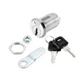 thumbnail image 3 of Unique Bargains Cam Lock 30mm Cylinder Length 48mm x 2mm Cam Nut-on Type, Keyed Different, 3 of 5