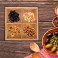 thumbnail image 4 of Hot Pot Food Plate Compartmented Food Container Vegetable Tray Fruit Dish, 4 of 9