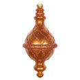 thumbnail image 1 of Vickerman MT198888D 10 in. Copper Candy Glitter Net Drop Ornament, 1 of 1