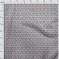 thumbnail image 3 of oneOone Cotton Poplin Fabric Damask Ikat Print Fabric BTY 56 Inch Wide, 3 of 4
