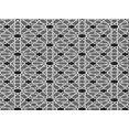 thumbnail image 1 of Ahgly Company Machine Washable Indoor Rectangle Transitional Black Area Rugs, 2' x 5', 1 of 7