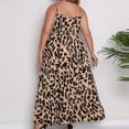 thumbnail image 4 of Robes pour Filles Mode Féminine Grande Taille Col en V Robe Flottante Sexy en Solde, 4 of 5