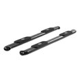 thumbnail image 2 of Aries S223043 Nerf Bar  With Step Pads; 4 Inch Oval Bent; Powder Coated; Semi-Gloss Black; Carbon Steel; With Welded End Caps; Rocker Panel Mount, 2 of 2
