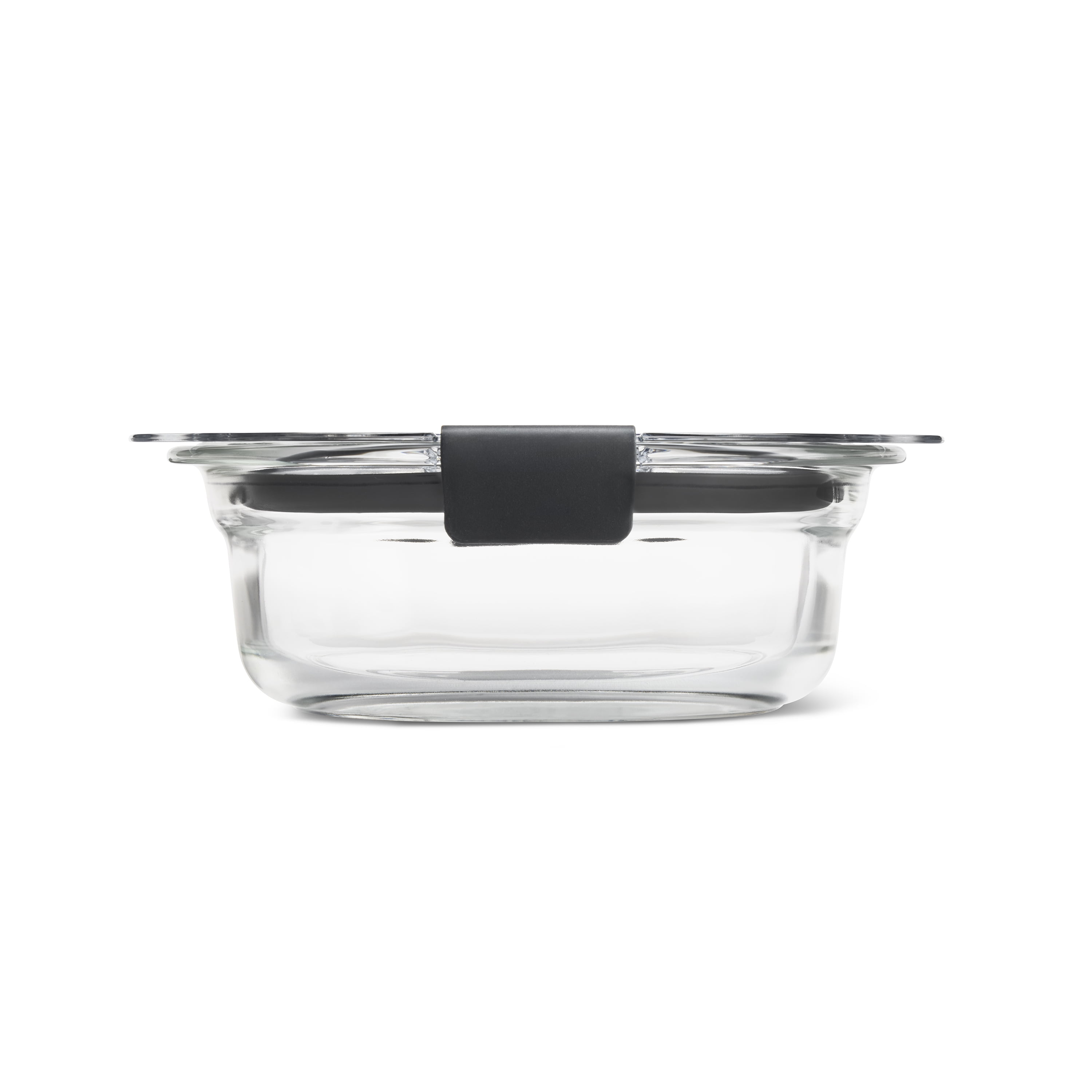 Rubbermaid Brilliance Glass Round Leak-Proof 1.7-Cup Food Storage Container