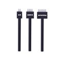 thumbnail image 2 of 3 Pieces Steel Leather Punch Tool Portable Replacement DIY Replacement DIY Professional Anti-rust Nonslip Hole Punches Accessories 6MM, 2 of 9