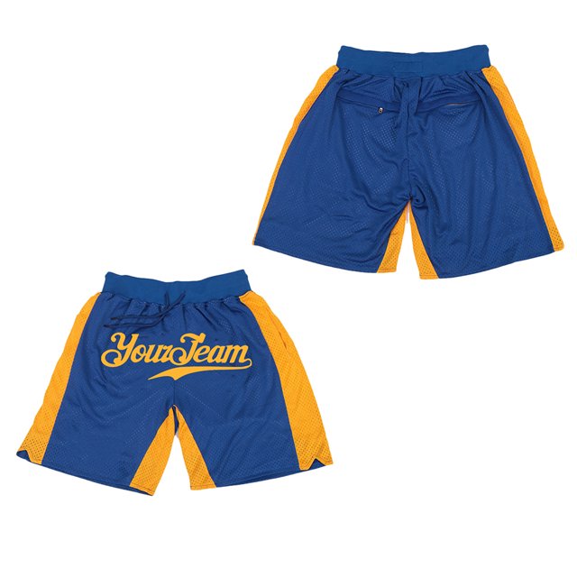 Custom Your Own Design Stitched Team Logo Name Number Basketball Shorts
