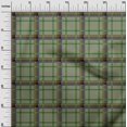 thumbnail image 2 of oneOone Georgette Viscose Fabric Tartan Check Print Sewing Fabric BTY 42 Inch Wide, 2 of 4