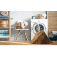 thumbnail image 2 of Ahgly Company Tapis de Zone Rectangulaire Transitionnel Brun Selle pour Intérieur, Lavable à la Machine, 7 Pieds x 9 Pieds, 2 of 7