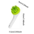 thumbnail image 2 of Dog Shampoo Brush Pet Grooming Bath Massage Brush With Soap And Shampoo Dispenser | Long Handle Shampoo Brush & Scrubber For Dogs & Cats Grooming Soothing, 2 of 5