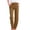 Coffee, variant on HOWPAY Linen Pants for Women Casual Relaxed Fit Straight Leg High Waist Elastic Trousers with Pockets Solid Color Summer Comfy Lounge Pant Brown XXL
