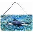 thumbnail image 1 of Carolines Treasures BB5334DS812 Killer Whale Orca Impressions à Suspendre pour Mur Ou Porte, 1 of 1