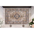thumbnail image 4 of Julian 2' x 3' Washable Accent Rug, Ivory and Gold, 4 of 7
