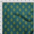 thumbnail image 3 of oneOone Viscose Chiffon Fabric Leaves & Tree Block Decor Fabric Printed BTY 42 Inch Wide, 3 of 4