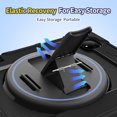 thumbnail image 3 of XYX 3in1 Rotating Stand Case for Honor Pad GT Pro 12.3 inch 2024 with Hand/Shoulder Strap, Shockproof Rugged, Black, 3 of 7