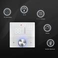 thumbnail image 4 of Air Conditioning Controller 2 Pipe Air Conditioning Control Panel Touch Screen Digital Display Central HVAC Controller 5+2 6 Periods Programmable WiFi Thermostat for Home, 4 of 7