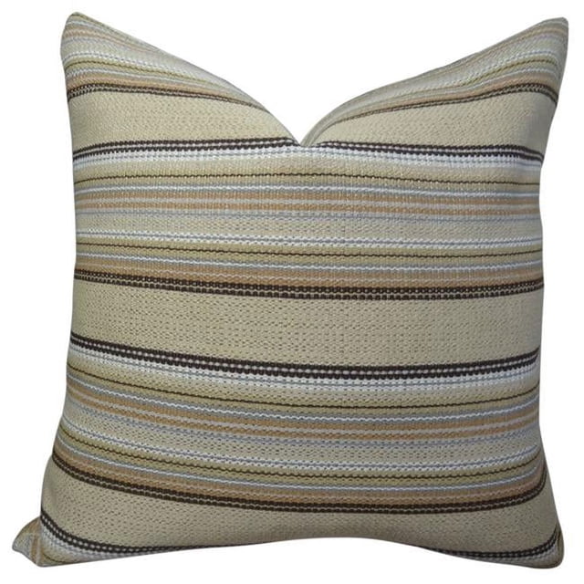 Plutus Camp Coussin Fait Main, (Double Face 12 Pouces x 20 Pouces)