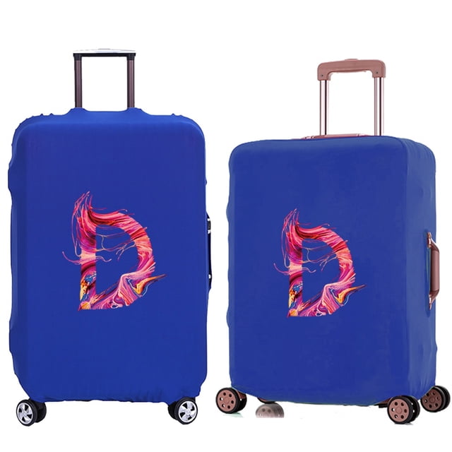 Suitcase Protective Cover Trolley Travel Suitcase Elastic Dustroof Cover Apply To 18-28 Inch Luggage Paint Series Pattern 8paintD M